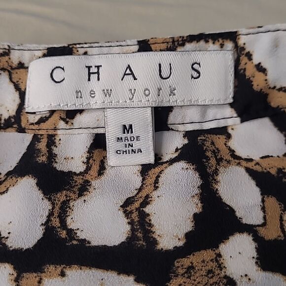 Chaus New York sz M 100% polyester top - Picture 7 of 8
